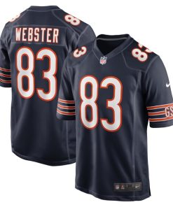 Nsimba Webster Chicago Bears Nike Team Game Jersey -  Navy