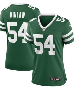 Javon Kinlaw New York Jets Nike Women's Team Game Jersey - Legacy Green
