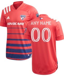 FC Dallas adidas 2020 Legacy EQT Custom Authentic Jersey - Red