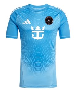 Alternative view of Inter Miami CF adidas 2025 Goalkeeper Jersey - Blue