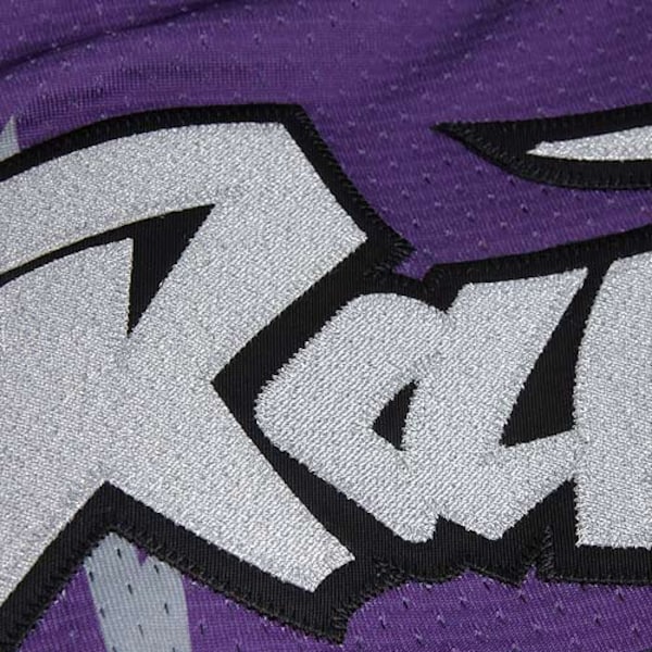 Vince Carter Toronto Raptors 1998/99 Throwback Authentic Jersey - Purple - Image 6