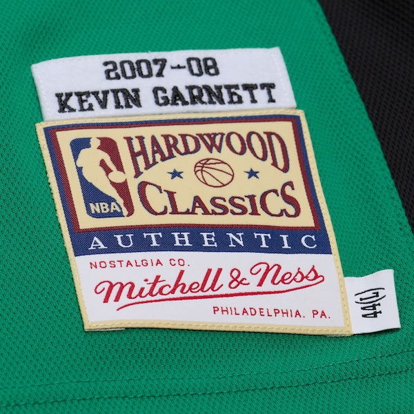 Kevin Garnett Boston Celtics 2007-08 Hardwood Classics Authentic Jersey - Kelly Green - Image 3
