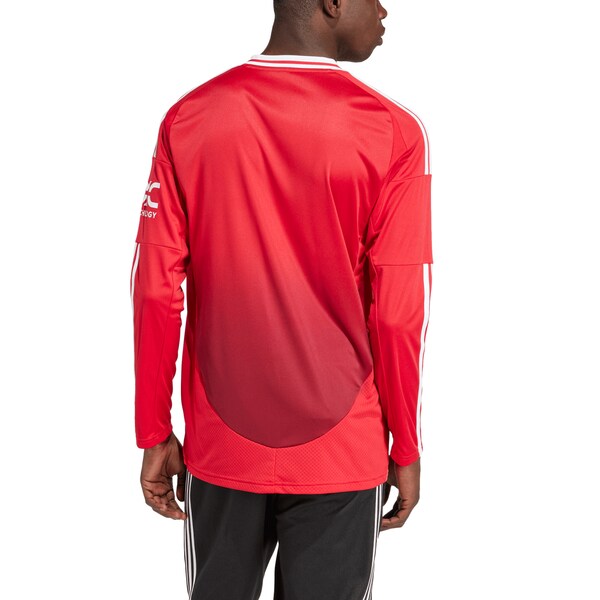Manchester United adidas 2024/25 Home Long Sleeve Replica Jersey - Red - Image 5