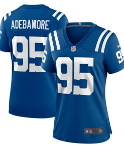 Adetomiwa Adebawore Indianapolis Colts Nike Women's Team Game Jersey -  Royal