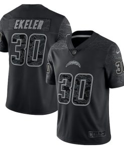 Austin Ekeler Los Angeles Chargers Nike RFLCTV Limited Jersey - Black