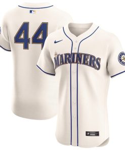 Julio Rodr¨ªguez Seattle Mariners Nike Alternate Elite Player Jersey - Cream