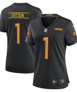 Jahan Dotson Washington Commanders Nike Women's Alternate Game Jersey - Black