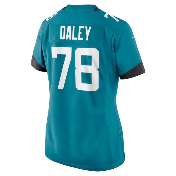 Dennis Daley Jacksonville Jaguars Nike Women's Game Jersey - Teal - Image 3