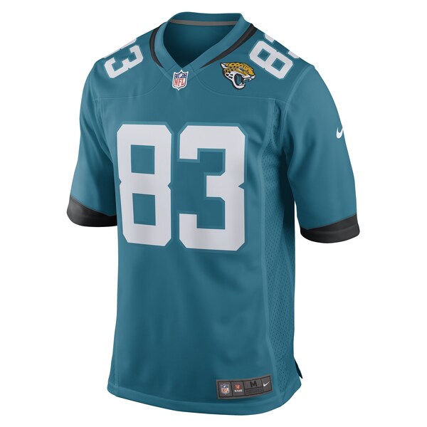 Jaylon Moore Jacksonville Jaguars Nike Game Player Jersey - Teal - Image 3