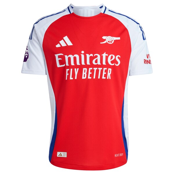 Declan Rice Arsenal adidas 2024/25 Home Authentic Player Jersey?ยจC Red - Image 2