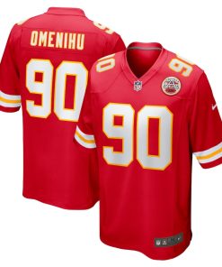 Charles Omenihu Kansas City Chiefs Nike Game Player Jersey - Red