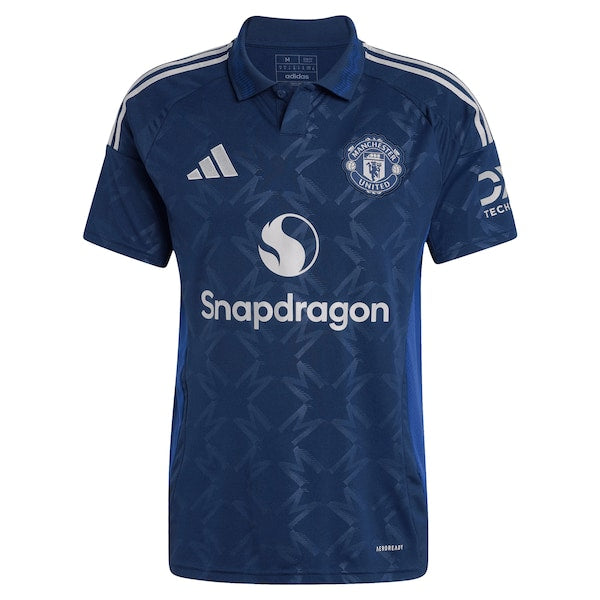 Bruno Fernandes Manchester United adidas 2024/25 Away Replica Player Jersey - Navy - Image 3