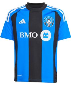 Alternative view of Samuel Piette CF Montreal adidas Youth 2025 Montr¨¦al Original Replica Player Jersey - Blue