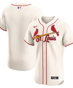 St. Louis Cardinals Nike Alternate Elite Jersey - Cream