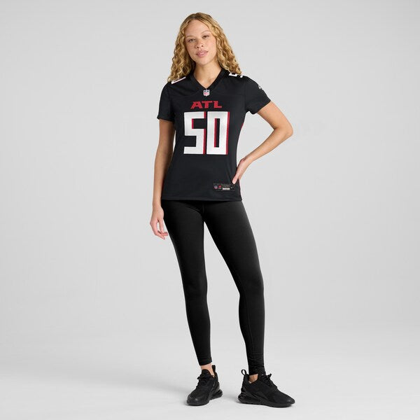 James Smith-Williams Atlanta Falcons Nike Women's Game Jersey - Black - Image 5