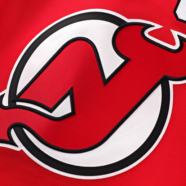 New Jersey Devils Home Premium Jersey - Red/Black/White - Image 6