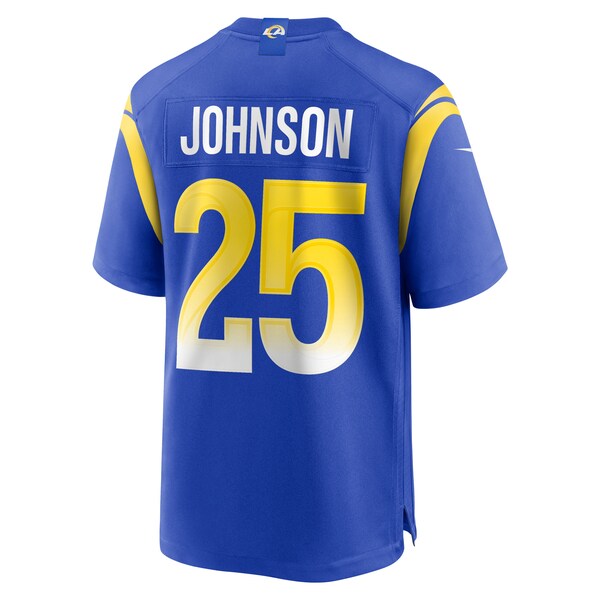 Quindell Johnson Los Angeles Rams Nike Team Game Jersey - Royal - Image 3