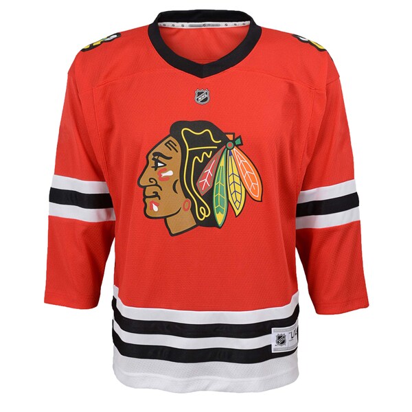 Chicago Blackhawks Preschool Replica Custom Jersey - Red - Image 2