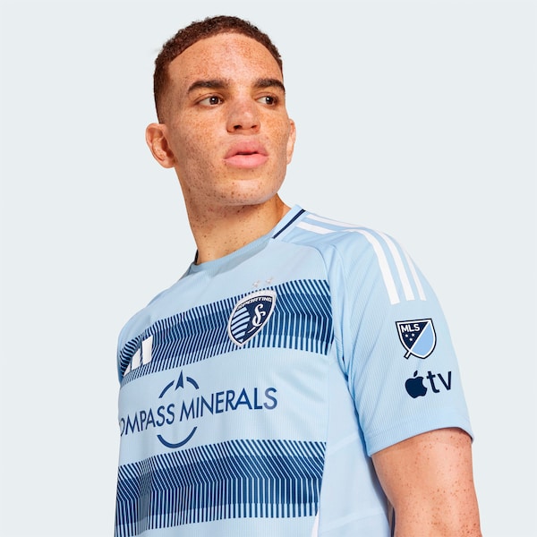 Sporting Kansas City adidas 2025 One KC Authentic Jersey - Light Blue - Image 7