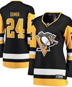 Matt Dumba Pittsburgh Penguins  Women's Home Breakaway Jersey - Black