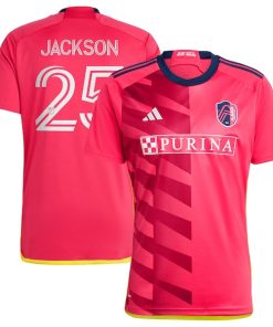 Aziel Jackson St. Louis City SC adidas 2024 The Spirit Kit Replica Player Jersey - Red