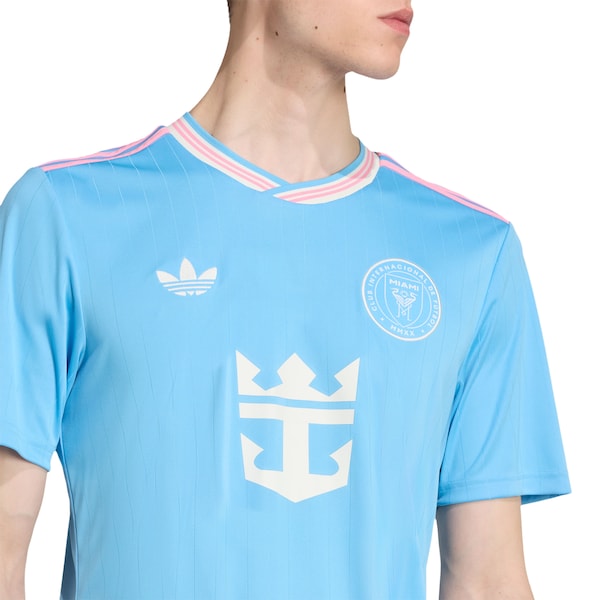 Lionel Messi Inter Miami CF adidas Originals 2025 Third Replica Player Jersey - Blue - Image 6