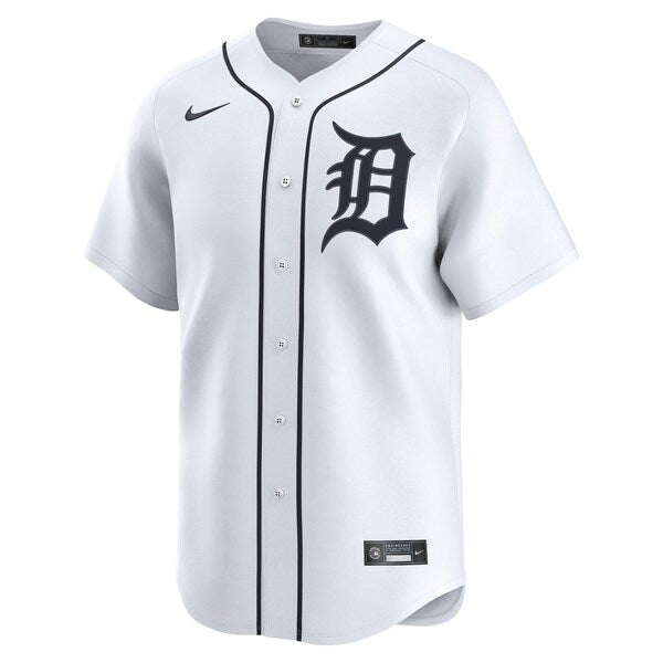 Casey Mize Detroit Tigers Nike Home Limited Player Jersey - White - Image 2