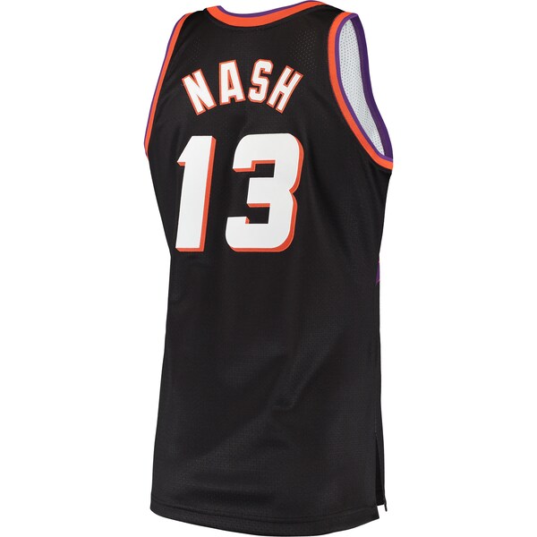 Steve Nash Phoenix Suns 1996/97 Hardwood Classics Authentic Jersey - Black - Image 3