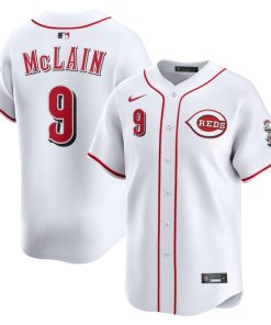Matt McLain Cincinnati Reds Nike Alternate Limited Player Jersey - White