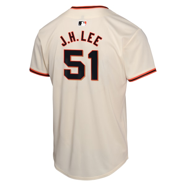 Jung Hoo Lee San Francisco Giants Nike Youth Home Player Game Jersey - Cream - Image 3