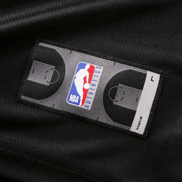 De'Aaron Fox San Antonio Spurs Youth 2025/26 City Edition Fast Break Jersey - Black - Image 5