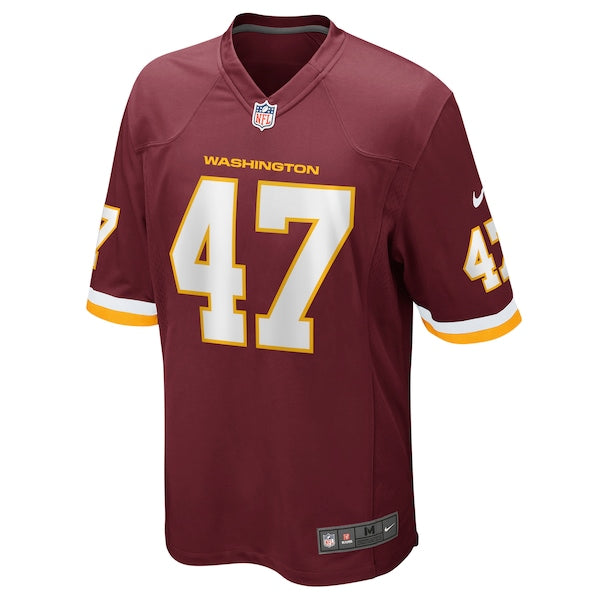 Khaleke Hudson Washington Football Team Nike Game Player Jersey - Burgundy - Image 2