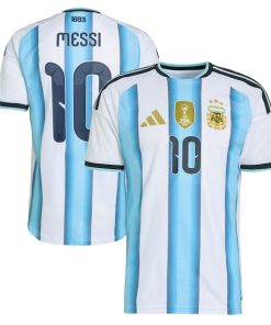 Lionel Messi Argentina National Team adidas FIFA x World Cup 2022 Winners Authentic Player Jersey - White