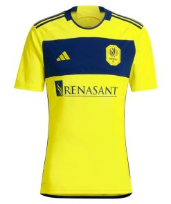 Alternative view of Jacob Shaffelburg Nashville SC adidas 2024 The 615 Kit Replica Player Jersey - Yellow