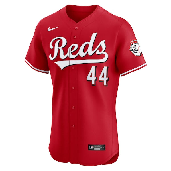 Elly De La Cruz Cincinnati Reds Nike Alternate Elite Jersey - Red - Image 2