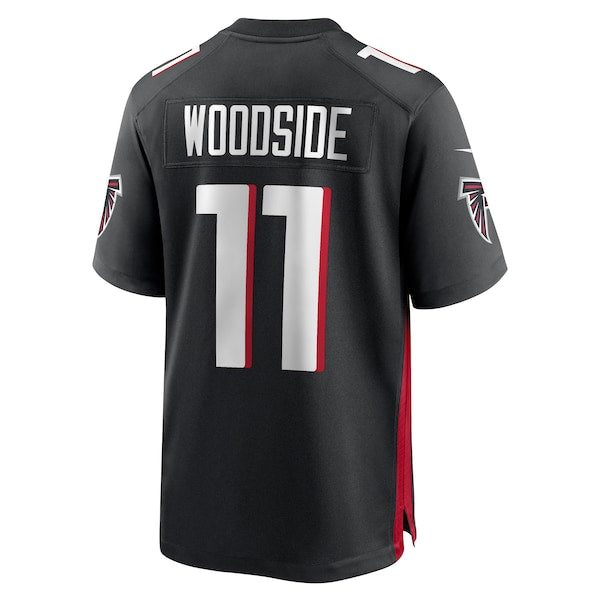 Logan Woodside Atlanta Falcons Nike Team Game Jersey - Black - Image 3