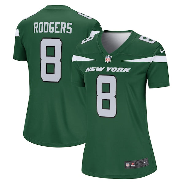 Aaron Rodgers New York Jets Nike Women's Legend Player Jersey - Gotham Green/White - Image 2