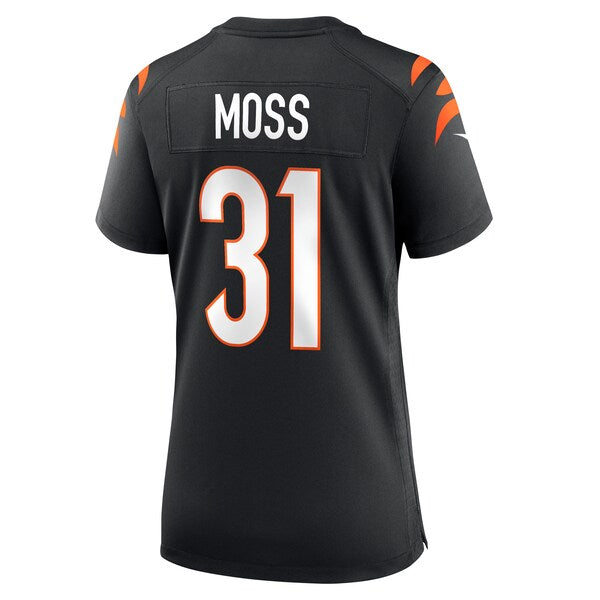 Zack Moss Cincinnati Bengals Nike Women's Game Jersey - Black - Image 7