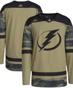 Tampa Bay Lightning adidas Military Appreciation Team Authentic Practice Jersey - Camo