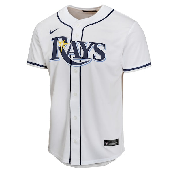 Tampa Bay Rays Nike Youth Home Limited Jersey - White - Image 2
