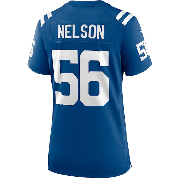 Quenton Nelson Indianapolis Colts Nike Women's Player Game Jersey - Royal - Image 3