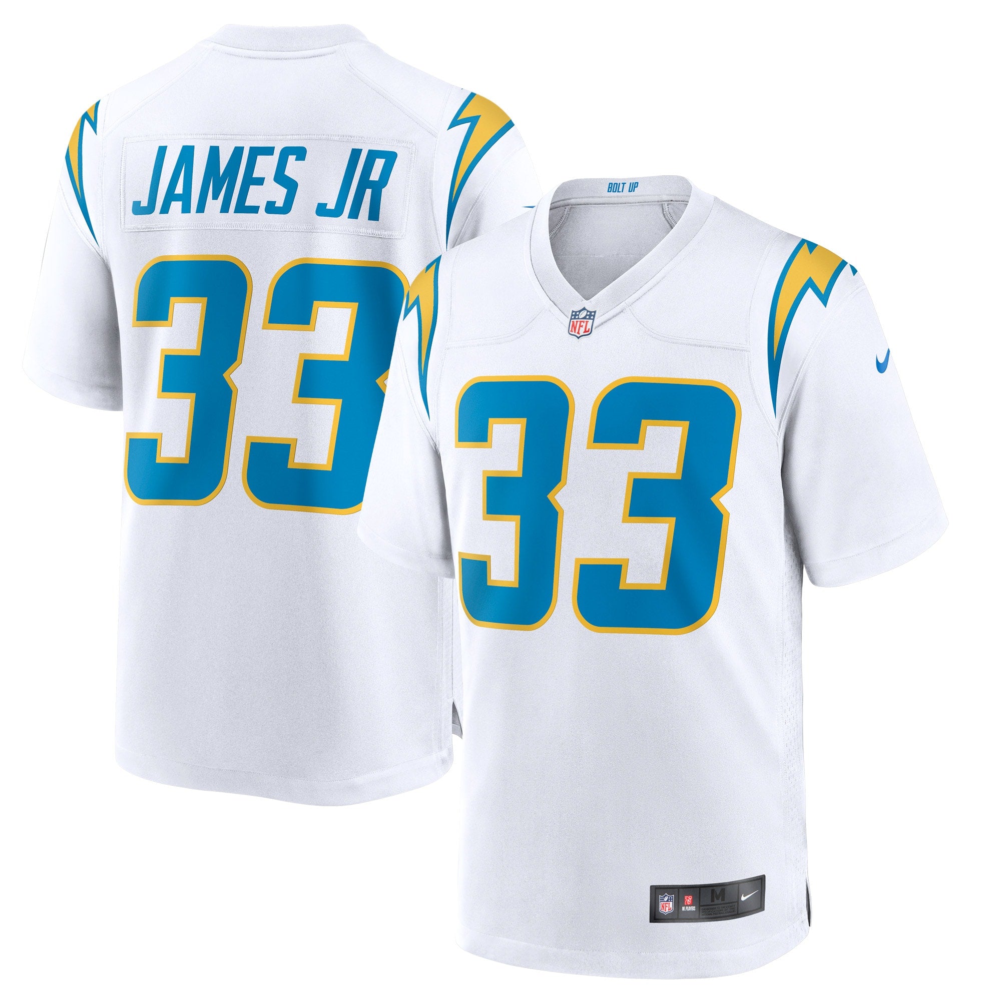 Derwin James Los Angeles Chargers Nike 2nd Alternate Game Jersey - Royal/Navy/White - Image 6