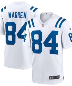 Tyler Warren Indianapolis Colts Nike Youth Game Player Jersey - White