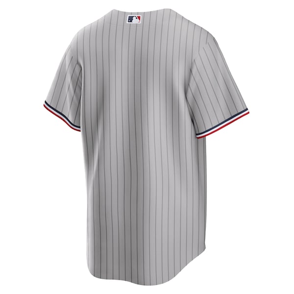 Minnesota Twins Nike Road Replica Team Jersey - Gray - Image 4