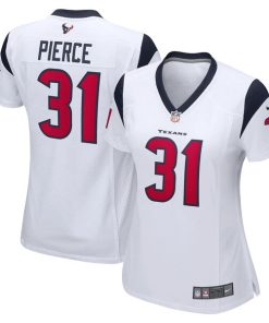 Alternative view of Dameon Pierce Houston Texans Nike Women's Game Player Jersey - White/Navy