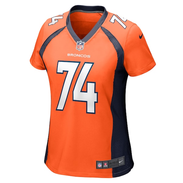 Ben Powers Denver Broncos Nike Women's Game Player Jersey - Orange - Image 2