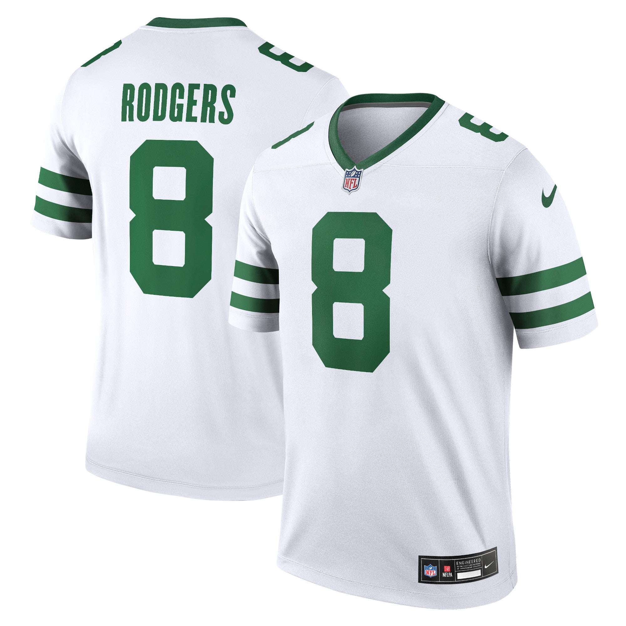 Aaron Rodgers New York Jets Nike Alternate Legend Jersey - Legacy Black - Image 6