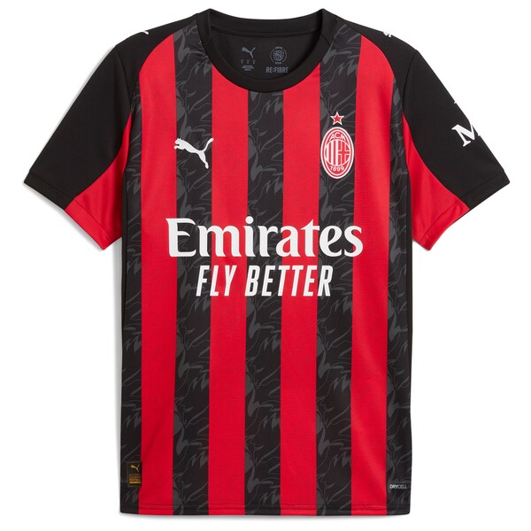 Christian Pulisic AC Milan Puma 2025/26 Home Replica Player Jersey - Red - Image 2