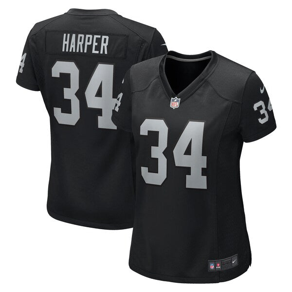Thomas Harper Las Vegas Raiders Nike Women's Game Jersey - Black
