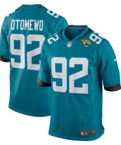 Esezi Otomewo Jacksonville Jaguars Nike Team Game Jersey -  Teal